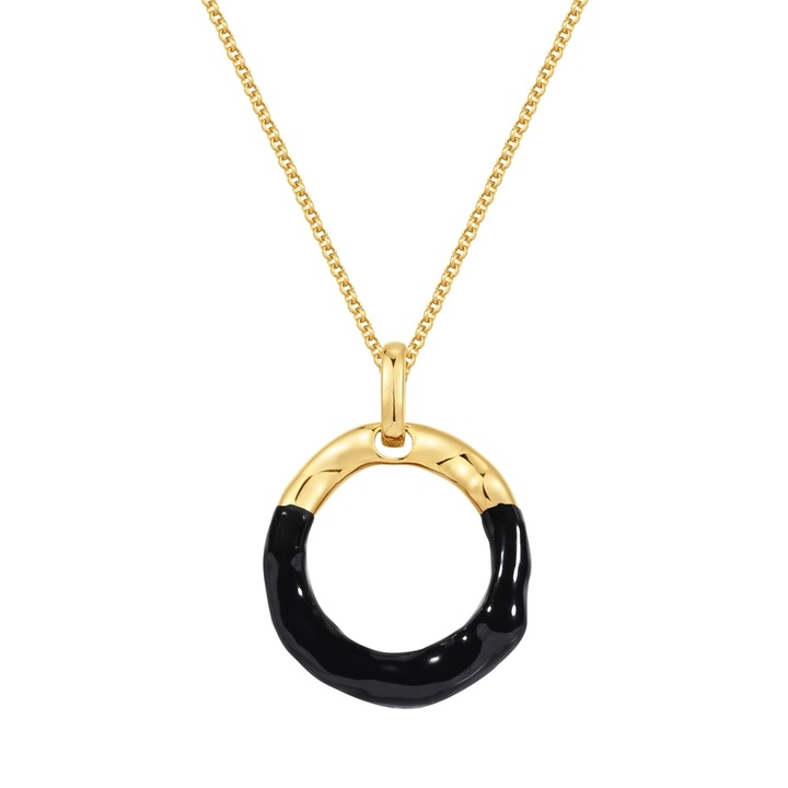 Yokoamii, Colier placat cu aur de 14K, Auriu