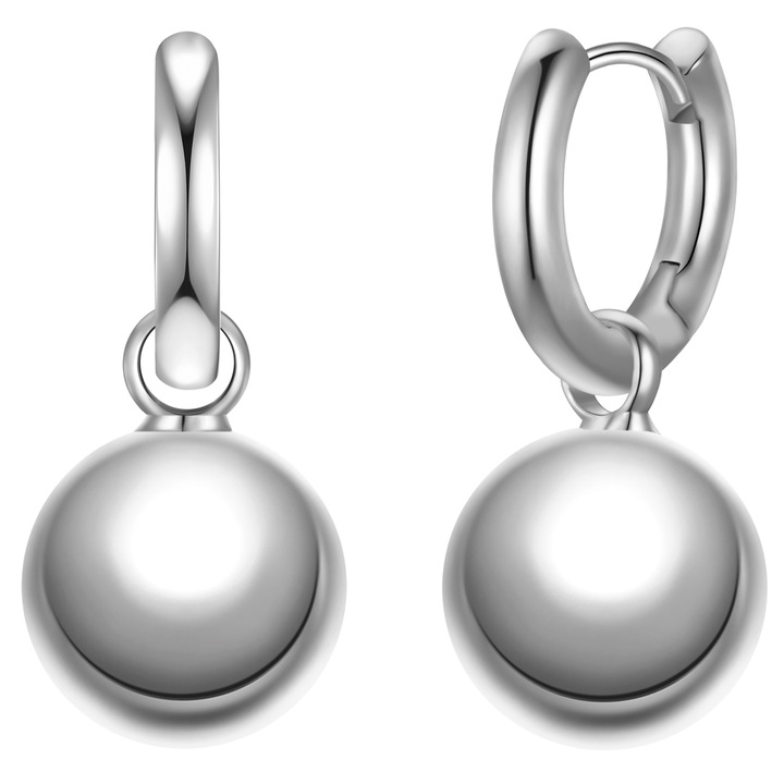 Yokoamii, Cercei rotunzi cu inchidere leverback, Argintiu