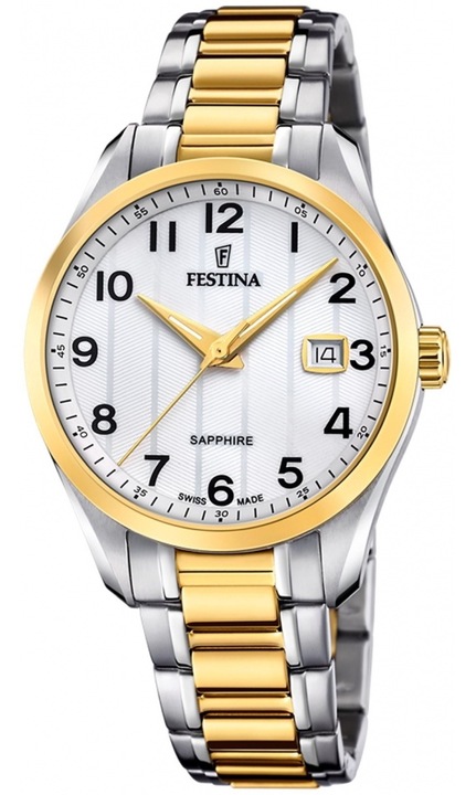 Ceas de barbati Festina 20027/1 clasic, de culoare aurie