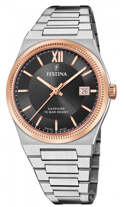 Klasszikus FESTINA ora, Ezüstszín