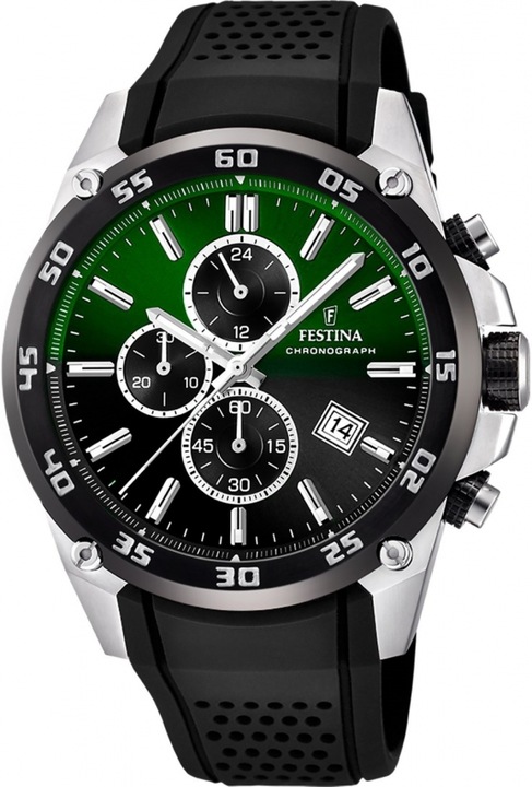 Ceas de barbati FESTINA 20330/B verde sportiv pentru inot