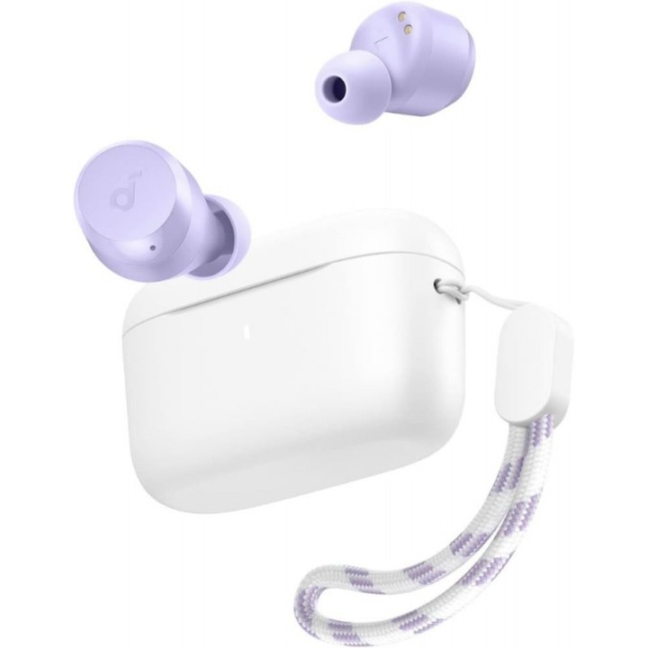 Casti In-Ear Anker SoundCore A25i, True Wireless, Bluetooth 5.3, Autonomie 28 ore, Violet