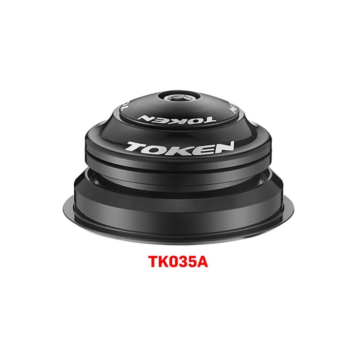 Cuveta, Token, TK035A, Tip semi-Integrat, Dimensiune: 1-1.8 – 1.5 inch ZS44/28.6 | ZS56/40, Premium, negru, headset, durabil, usor de intretinut