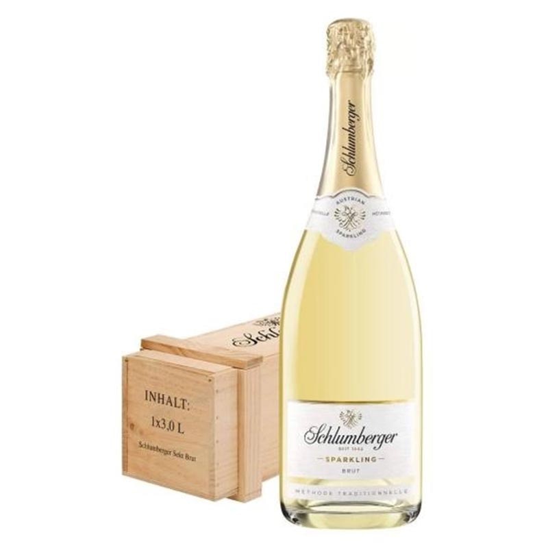 Vin Spumant Angelli Doublemagnum Cuvee Imperial, 3l Cutie lemn