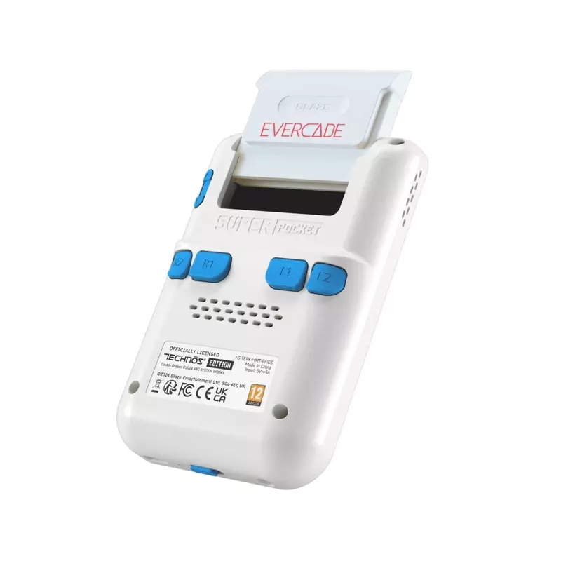 Consola, Hyper Mega Tech, Retro Gaming, 2.8" IPS, Technos Edition, Albastru