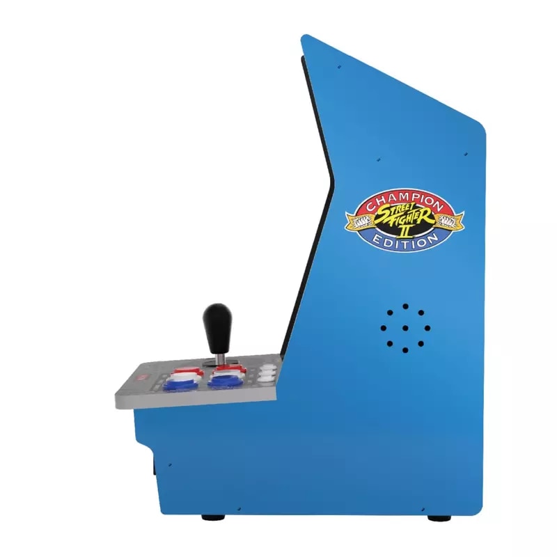 Consola, Evercade Arcade Alpha, 20, 32 cm, IPS 4:3, Retro Gaming, Street Fighter, USB, Audio, Bartop, Multicolor