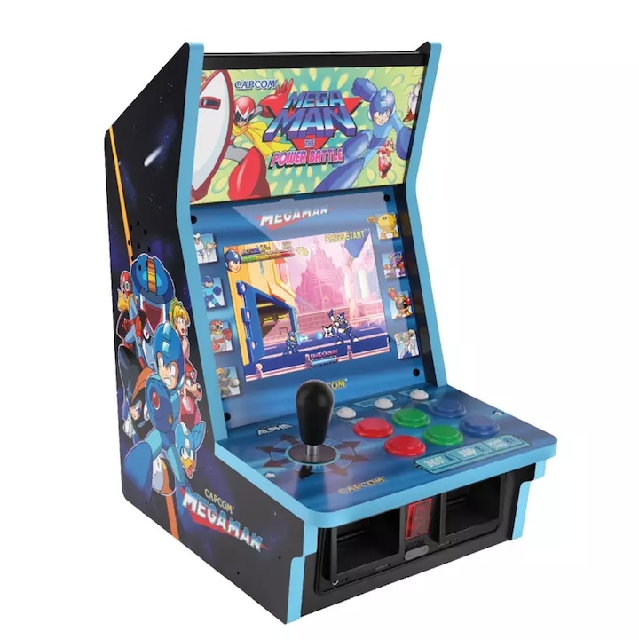 Evercade Arcade Alpha, 20, 32 cm, IPS 4:3, Retro Gaming, MegaMan, USB, Audio, Bartop игрова конзола