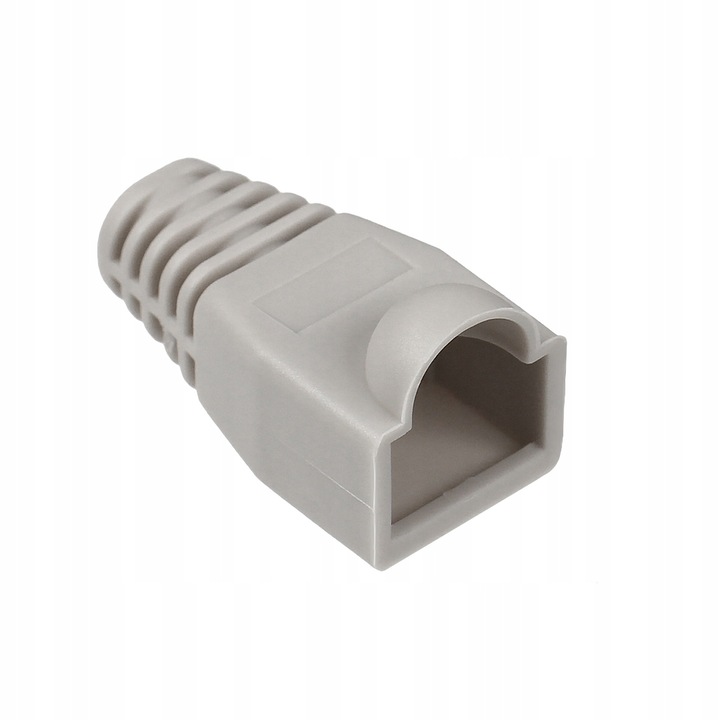 Set 10 bucati conector RJ45 8P8C + 10 bucati Rj 45 22B, M IMPORT, gri