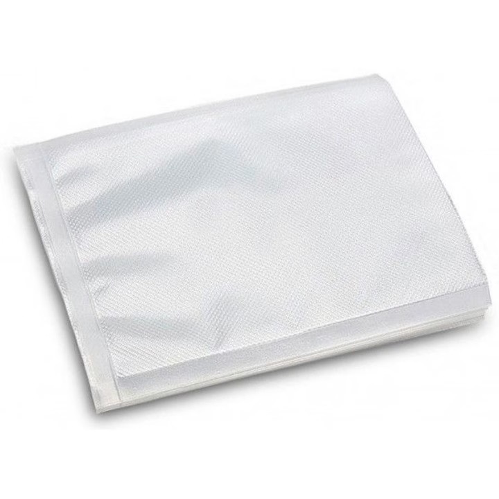 Set 100 pungi gofrate pentru aparatul de vidat, dimensiune 15 x 20 cm