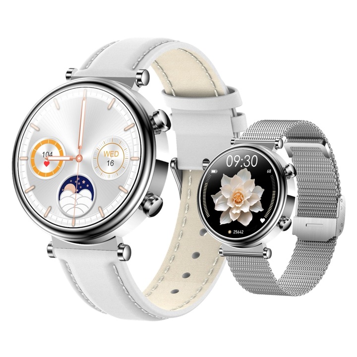 SmartWatch T86, 1,27" FULL сензорен дисплей, HD, IP68, Мониторинг на сърдечната честота, глюкоза, пикочна киселина, кръвно налягане