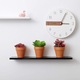Set de 10 ghivece din teracota pentru suculente, 4.5x2.8x4.5cm, cu orificiu de drenaj