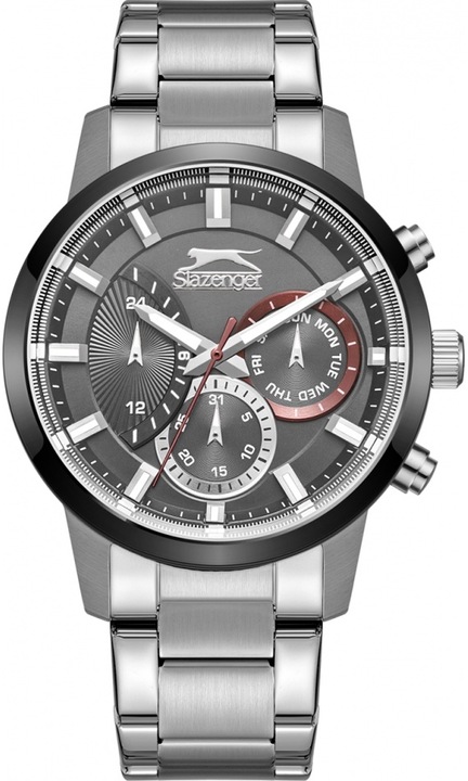 Ceas de mana pentru barbati SLAZENGER SL.09.2372.2.01 din otel, un cadou elegant