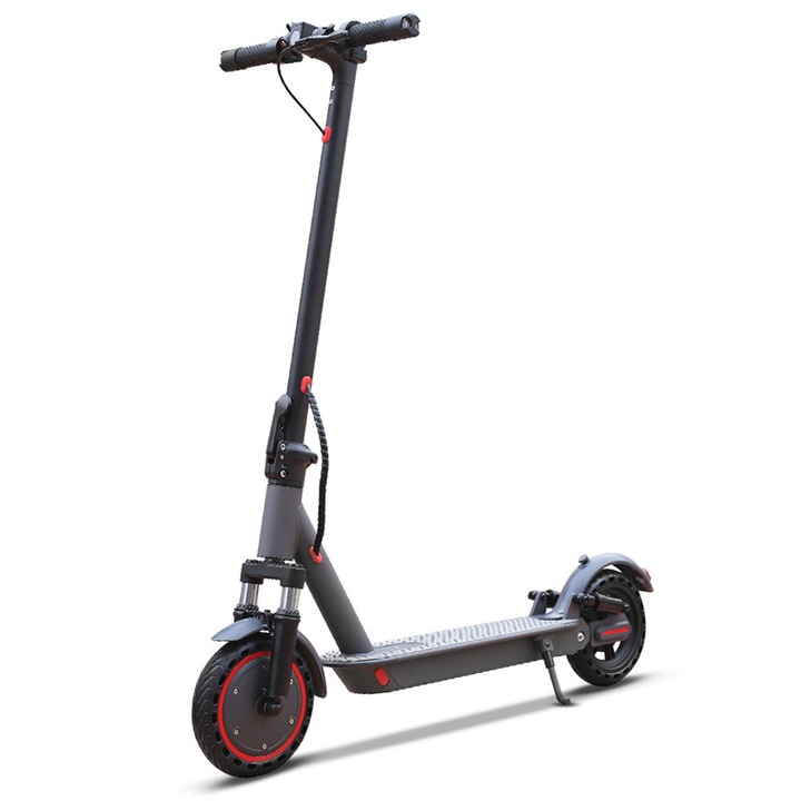 Trotineta Electrica AOVOPRO AP07, 8.5"Electric scooters, 350W, 42V, 10.5Ah, Autonomie 35km, Viteza max 31 km/h, 120Kg, APP, Negru