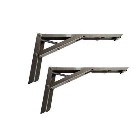 Set doua console metalice rabatabile, 195x113mm - eMAG.ro