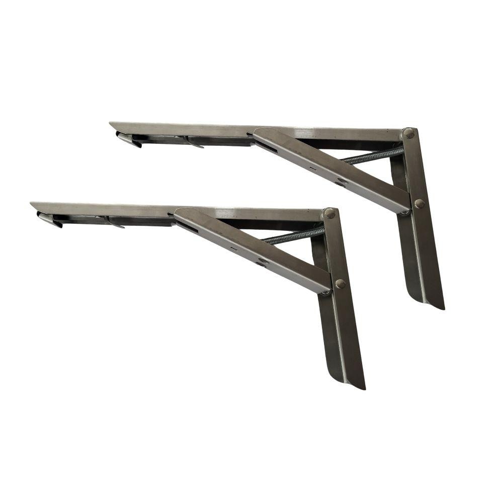 Set doua console metalice rabatabile, 195x113mm - eMAG.ro