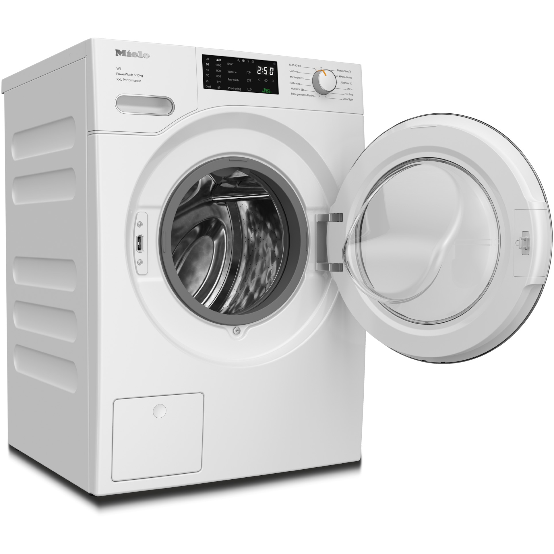 Masina de spalat rufe Miele WWK 360 WCS, 10 kg, 1400 rpm, clasa A, CapDosing, PowerWash, Alb