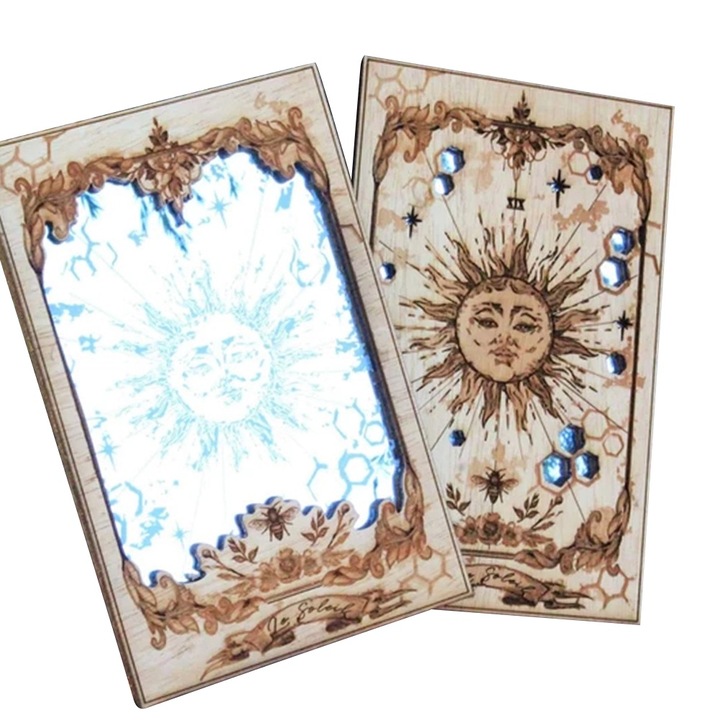 Tükör, Tarot Nap XIX, fa