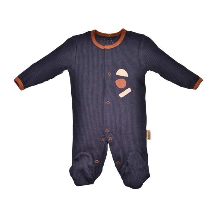 Salopeta cu maneca lunga pentru baieti Mini Junior SALMJ-3, Bleumarin 111582