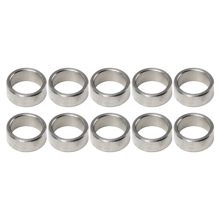 Set 10 distantiere saiba, Enforose, 15mm x 12mm, inox