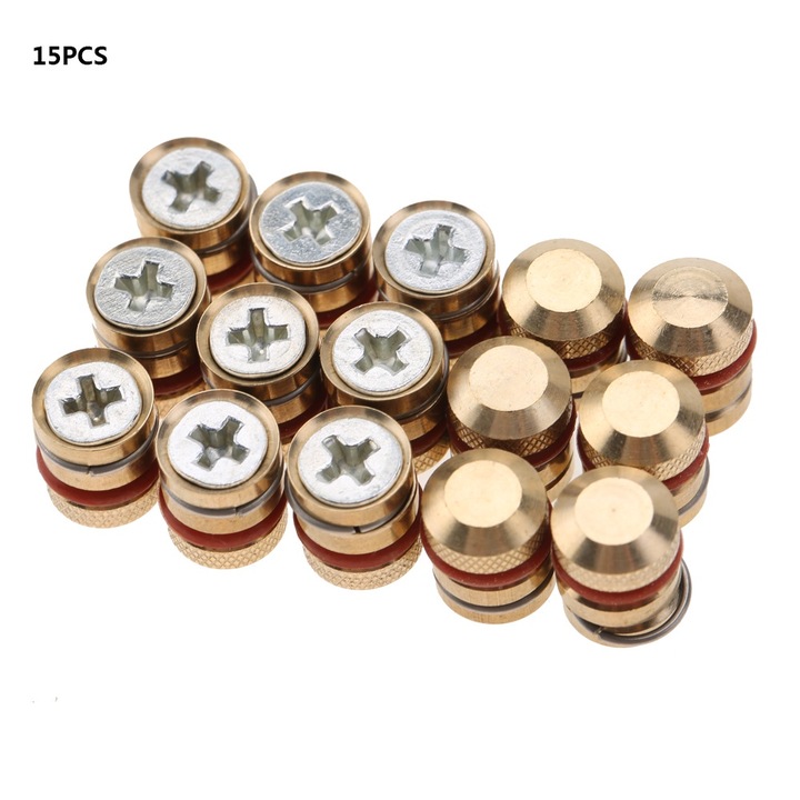 15 db magas hőmérsékletnek ellenálló vízelvezető dugó fröccsöntő szerszámhoz, Enforose