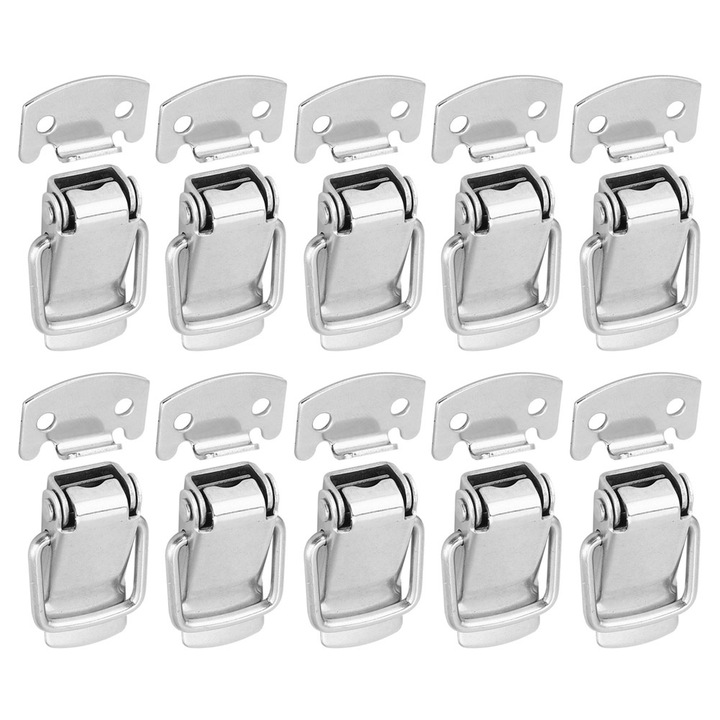 Set 10 buc. Catarama pentru carcasa, Enforose, otel inoxidabil, 38.8x20.5mm