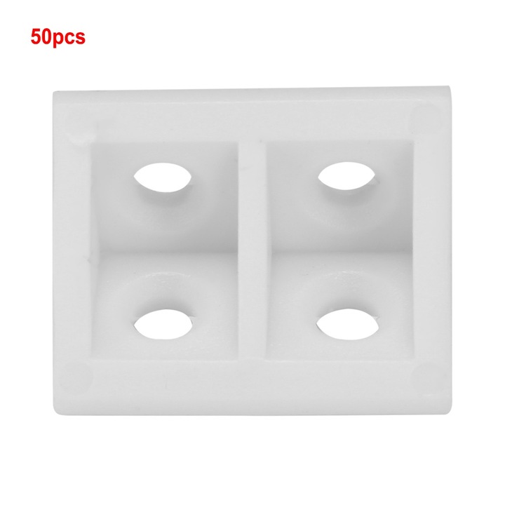 Set 50 colturi drepte, Enforose, pentru mobila