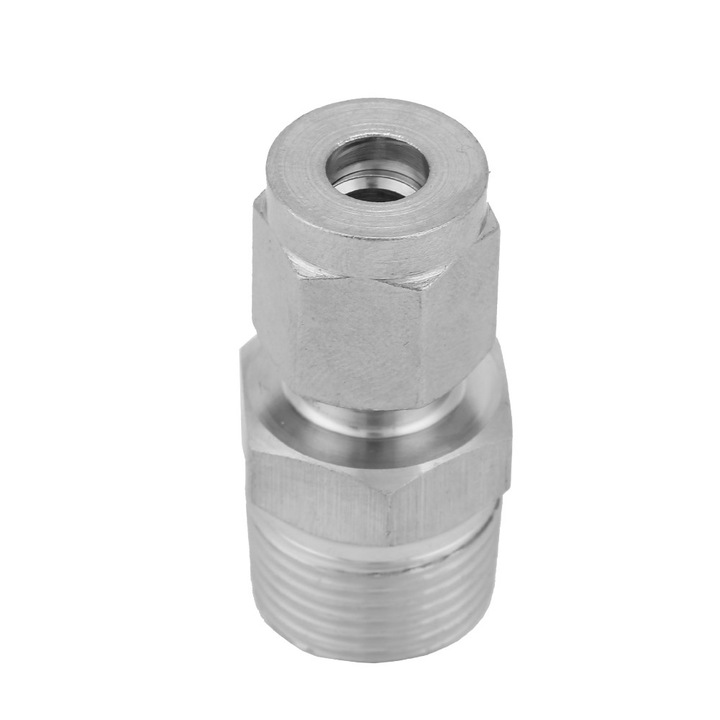 Rozsdamentes acél csőcsatlakozó 3/8NPT, víz, olaj, gáz csatlakozókészlet, Enforose