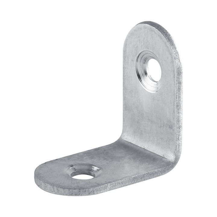 Sarokpánt, Enforose, szögletes, rozsdamentes acél, 20x20x16 mm