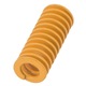 2 db forma rugó készlet, Enforose, 10x25mm, 10x30mm, 10x40mm, 10x50mm, 10x60mm, 10x70mm, 10x80mm, sárga, 65MN acél
