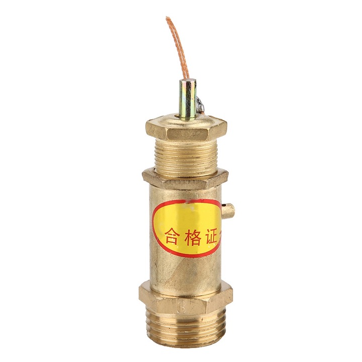 Jormftte G1/2 rugós biztonsági szelep gőzfejlesztőkhöz, 3KG, 1 darabos készlet