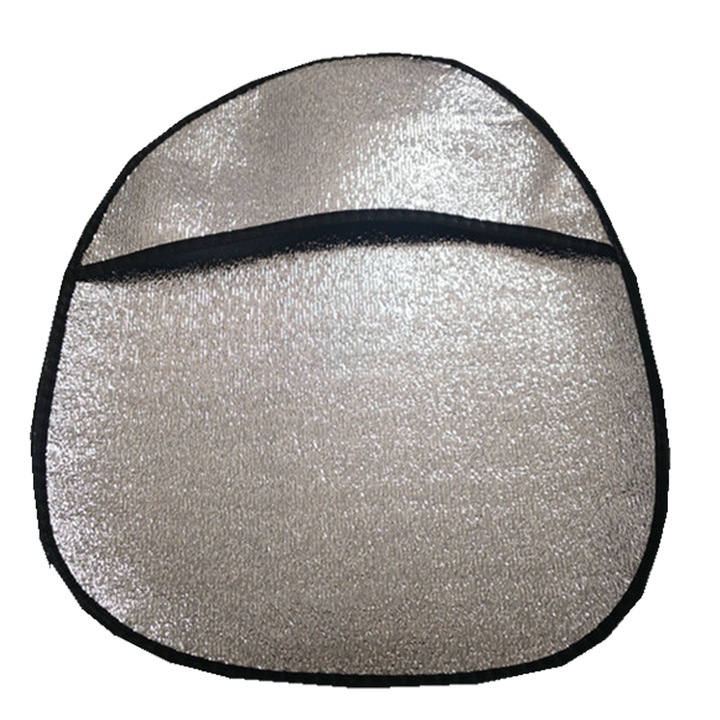 Сенник за кола за волан Jormftte, 30x40 см, сив