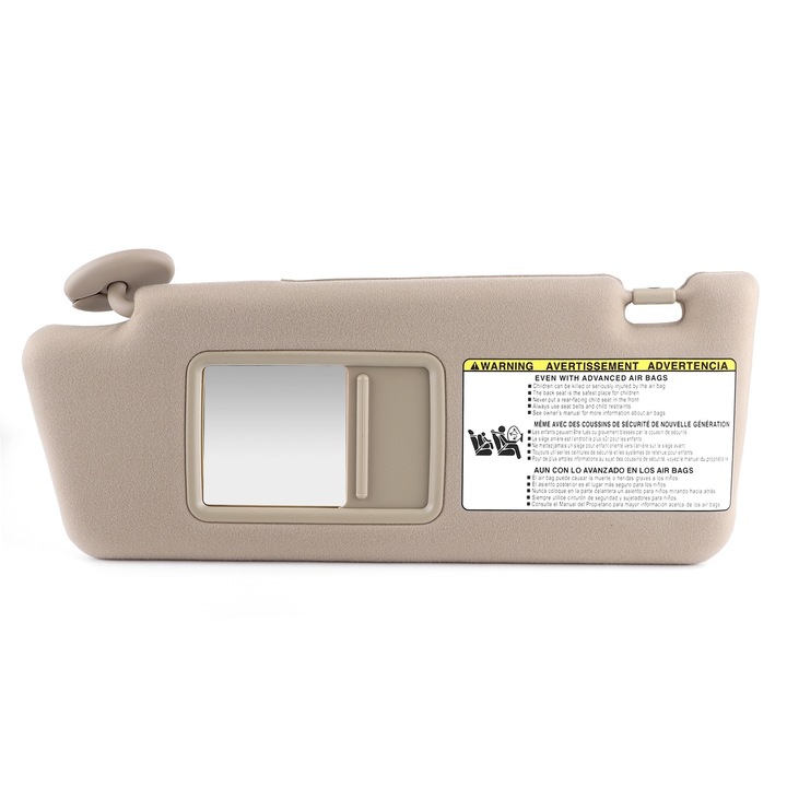 Jormftte ляв сенник за кола Елегантен дизайн Лесен монтаж за Tacoma 2005-2012 Бежов