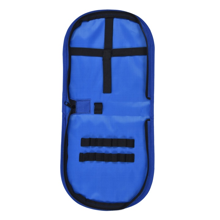 Jormftte hordozható pikniktáska, 600D Oxford anyag, kényelmes kialakítás, könnyen tisztítható, kék