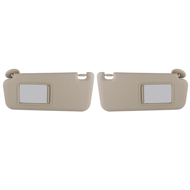 Комплект сенници за кола Jormftte 2006-2013, бежов, елегантен дизайн, ABS, ляв+десен