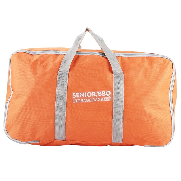 Hordozható pikniktáska, Jormftte, poliészter, vízálló, narancssárga