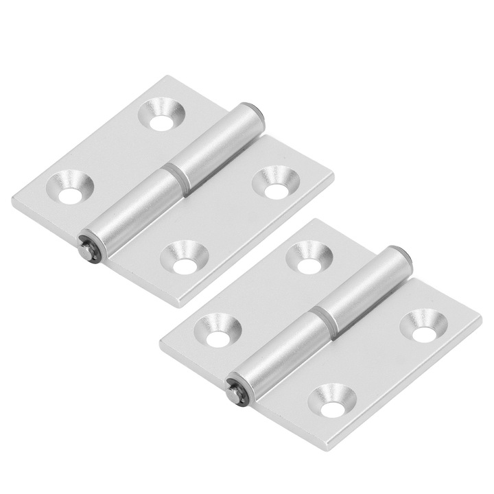 2 db alumínium zsanér gyanta persellyel, megvastagított kivitel, ajtókhoz, vasalatok