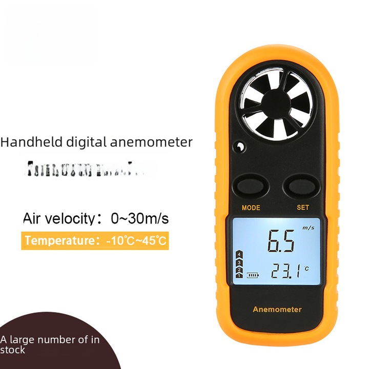 Anemometru digital standard intelepciune masurarea vitezei vantului/ventilatorul aer conditionat computer masurarea vitezei vantului Anemometru