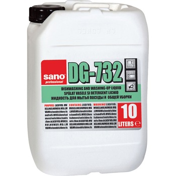 Detergent de vase Sano DG 732, 10l Detergent de vase Sano DG 732, 10l