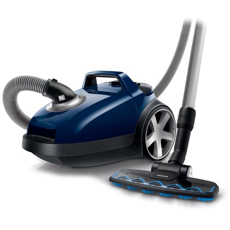 Aspirator cu sac Philips Performer Expert FC8725/09, 5 l, Tub telescopic, 650 W, HEPA 13, Albastru
