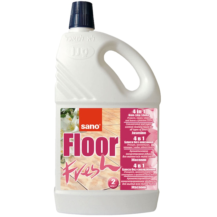 Detergent pentru pardoseli Sano Floor Fresh Jasmin, 2l