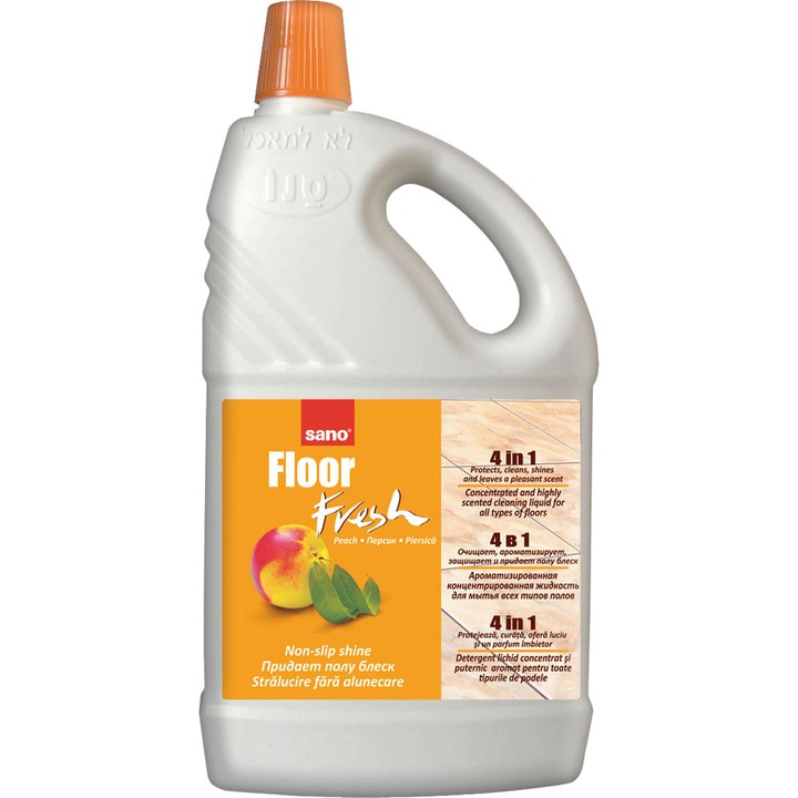 Препарат за подове ano Floor Fresh Peach, 2 л