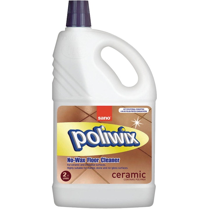 Detergent pentru pardoseli Sano Poliwix Ceramic, 2l