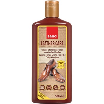 Solutie pentru curatat Sano Leather Care, 500ml Solutie pentru curatat Sano Leather Care, 500ml