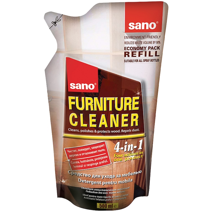 Rezerva solutie lichida pentru mobila Sano Furniture, 500ml