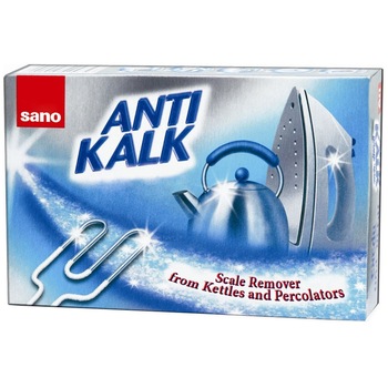 Pudra anticalcar pentru electrocasnice Sano, 200g Pudra anticalcar pentru electrocasnice Sano, 200g