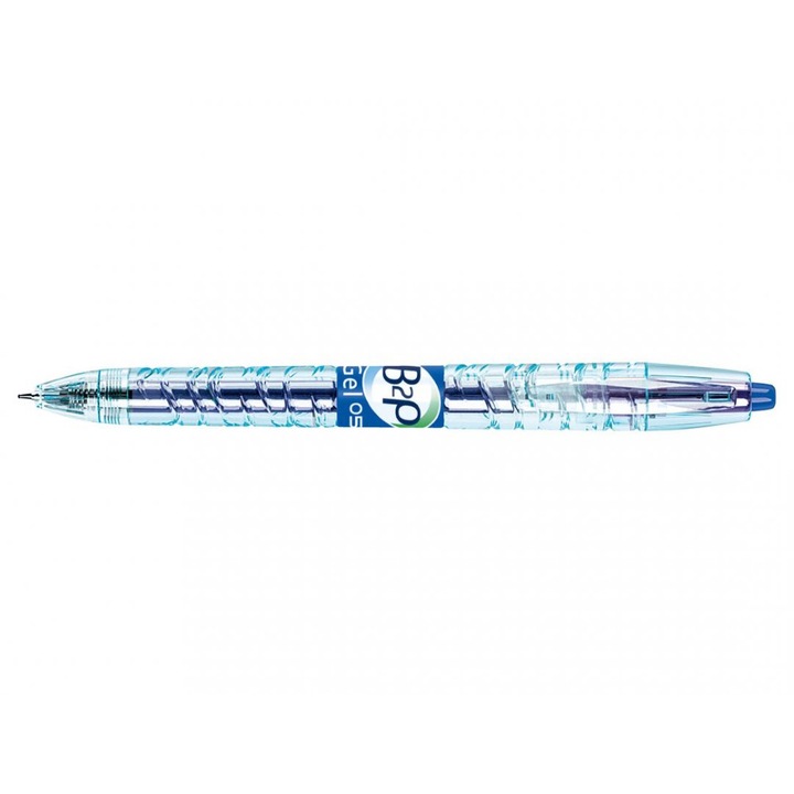 Begreen B2P Pilot Gel Roller, прибиращ се, 0,5 мм, син
