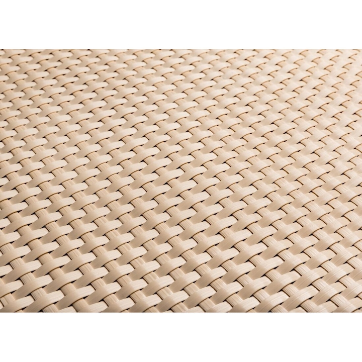 Параван RattanArt, Техноратан, 1200 г/м2, 110x100 см, Кремав