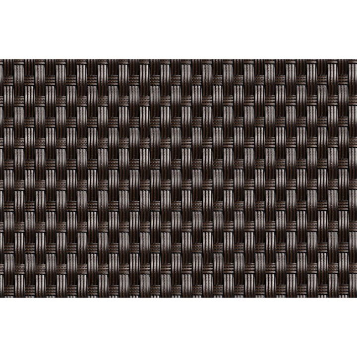 Paravan balcon, RattanArt, tehnoratan cu plasa, pentru intimitate, 1200 g/m2 90x100cm RD02, Maro inchis