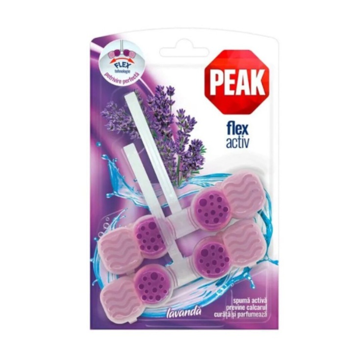 Odorizante Peak WC Flex Activ, Lavanda, 48 g