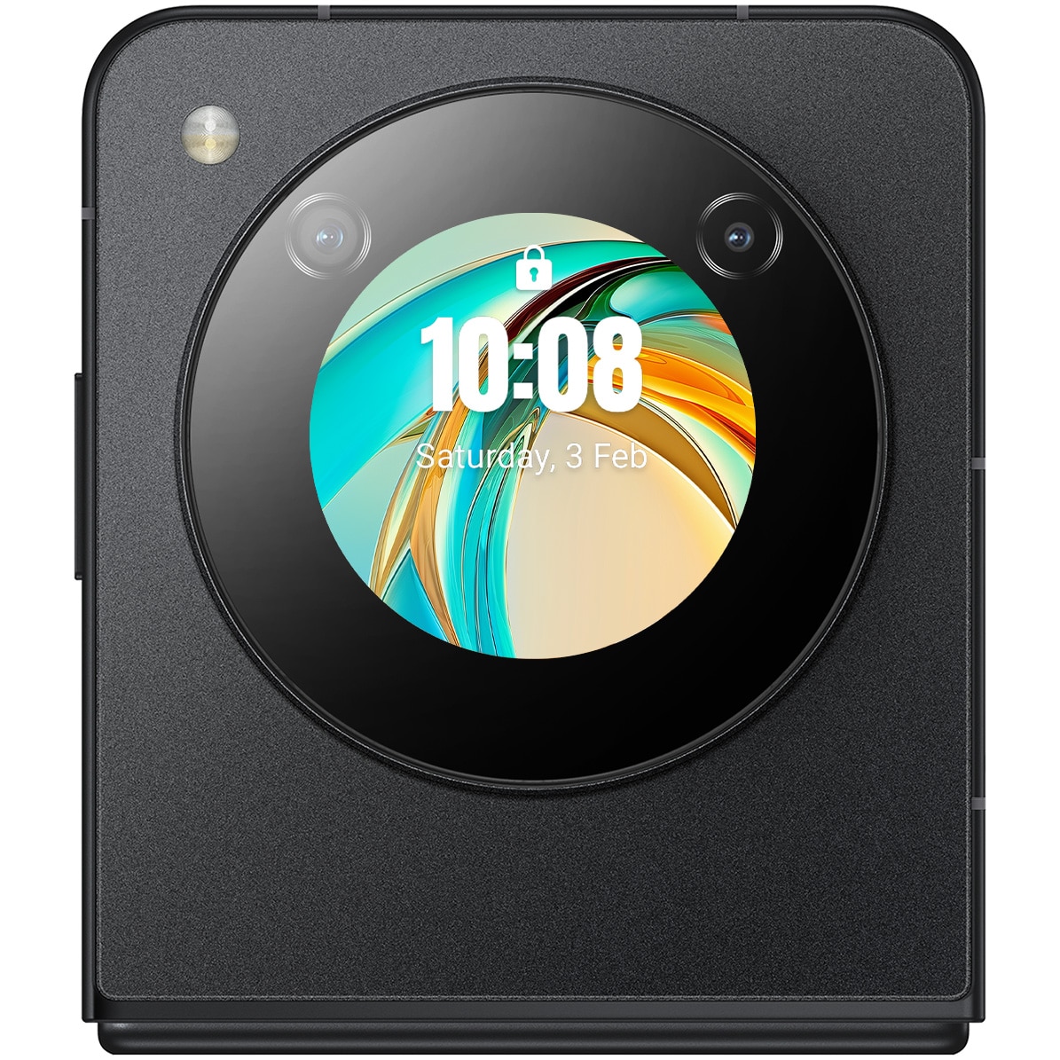 Telefon mobil ZTE nubia FLIP, Dual SIM, 8GB RAM, 256GB, 5G, Negru